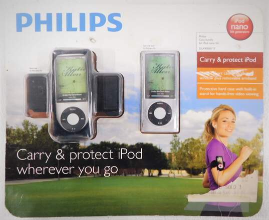 *New & Sealed* Philips Case Bundle with sport case & hard case for iPod Nano 5G image number 1