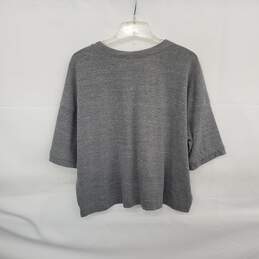 Splendid Gray Cotton Blend Knit Top WM Size L NWT alternative image