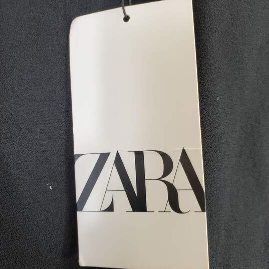 Zara Women Black Cut Out Dress XL NWT image number 5