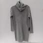 Lulus Women's LS Gray Knit Turtleneck Sweater Dress Size S image number 1