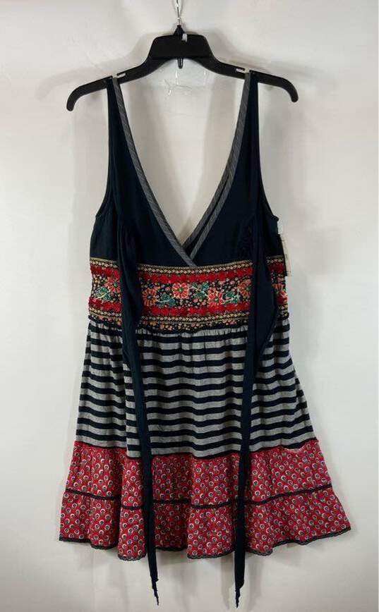 Free People Mullticolor Casual Dress - Size 10 image number 1