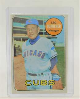 1969 Leo Durocher Topps #147 Chicago Cubs