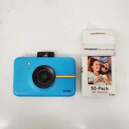 Polaroid Snap Touch Instant Digital Camera & Film Pack / Untested