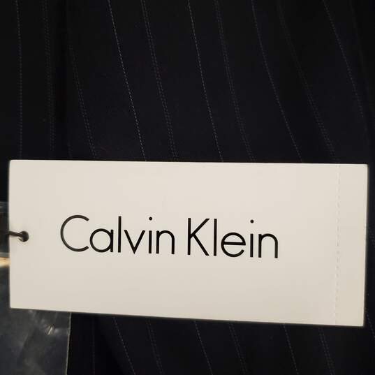 Calvin Klein Men Navy Pinstripe Blazer 2XL NWT image number 3
