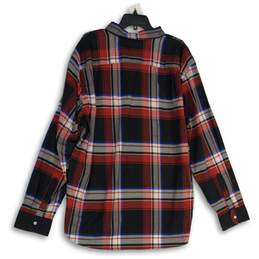 NWT St. John's Bay Mens Multicolor Plaid Long Sleeve Button-Up Shirt Size XXL alternative image