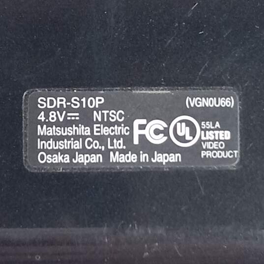 Panasonic Black Video Camera Model SDR-S10 image number 4