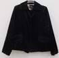 Cally Women's Black Faux Fur Coat Cheetah Print Size L image number 1