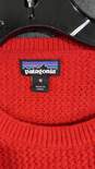 Patagonia Women's Red Knit Long Sleeve Sweater Size M image number 3