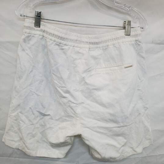 B# Mn SCOTCH & SODA Shorts Fave Linen Blend Drawstring Side Pockets Sz 30 image number 3