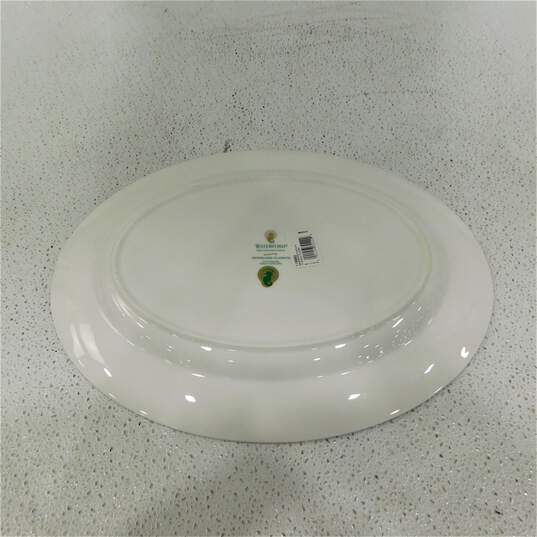 Waterford Fine China Newgrave Platinum Oval Serving Platter 15.25 inch No. 119982 image number 4