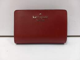 Kate Spade Red Leather Wallet NWT
