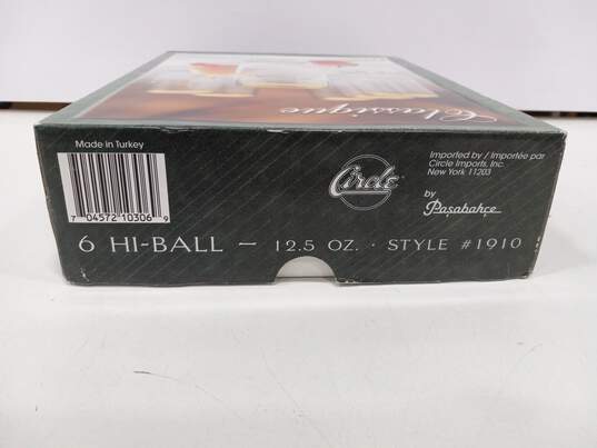 Set of 6 Classique Hi-Ball Crystal Cups image number 2