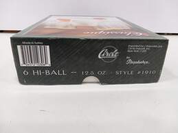 Set of 6 Classique Hi-Ball Crystal Cups alternative image