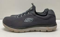 Skechers Sports Summit Grey Athletic Shoe Wide Fit Men 12