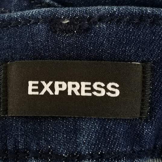 Express Womens Blue Jean Pants  NWT image number 4