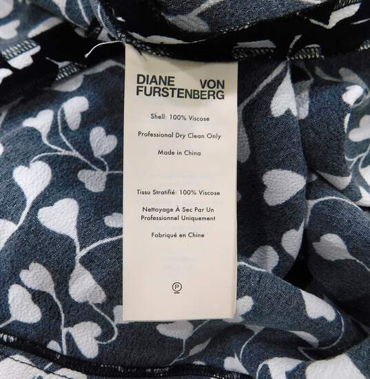Diane Von Furstenberg Krona Printed Mini Ruffle Dress image number 8