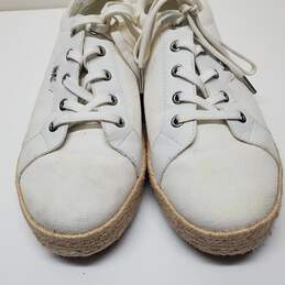 Michael Kors Bryson Women's Lace Up Sneaker Shoes White Sz 10M alternative image