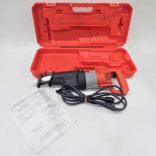 Milwaukee Super Sawzall Corded Saw 6538-21 w/ Case image number 1