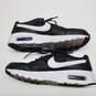 Nike Air Max Black Running Shoes Black and White Women's Size 8 image number 3