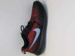 Nike Men's Roshe Two Flyknit 365 Running Shoe, Size: 9.5, Black And Red