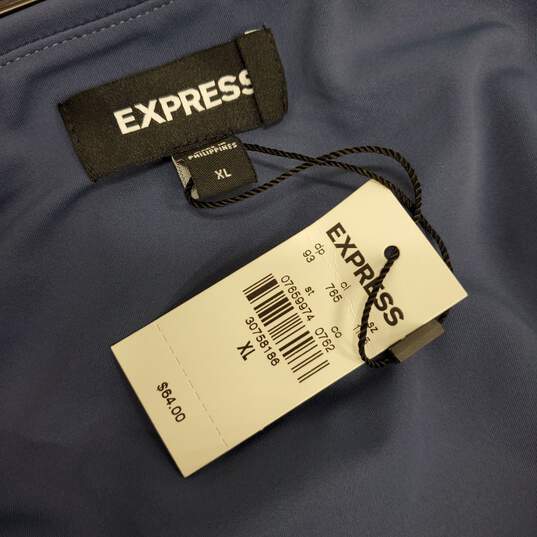 Express Women Blue Pencil Skirt XL NWT image number 3