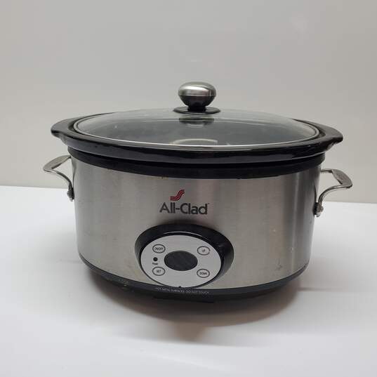 All-Clad Ceramic Slow Cooker Model AC-65EB Untested image number 1