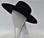 Capas Design Pork Pie Hat Black Wool Men's Size  Medium image number 2