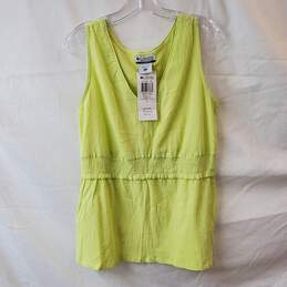 Columbia Island Heights Green Sleeveless Shirt Womens Size M