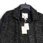 NWT Womens Black Long Sleeve Open Front Cardigan Sweater Size Small image number 3