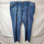 IZOD Blue Cotton Blend Relaxed Fit Straight Leg Jeans Men's Size 54in x 32in NWT image number 1