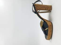 Miu Miu Black Patent Sandals Women's 9 | 39 alternative image