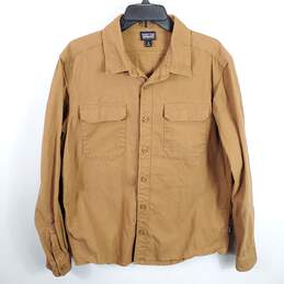 Patagonia Men Brown Chord Shirt M