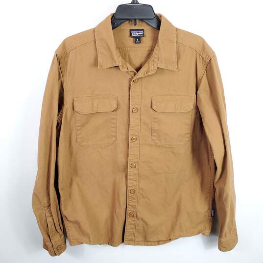 Patagonia Men Brown Chord Shirt M image number 1