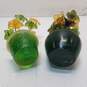 2  Lucite Wired Floral Sculptures  Vintage Acrylic Possible Flowers image number 5