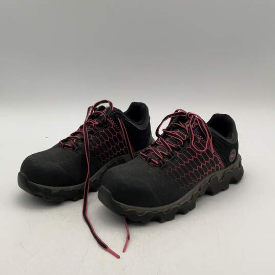Timberland Womens PRO Powertrain Sport A1I5Q Pink Black Shoes Sneakers Size 7.5 image number 2