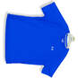 Mens Blue Loose Fit Short Sleeve Crew Neck Pullover Athletic T-Shirt Sz XL image number 1