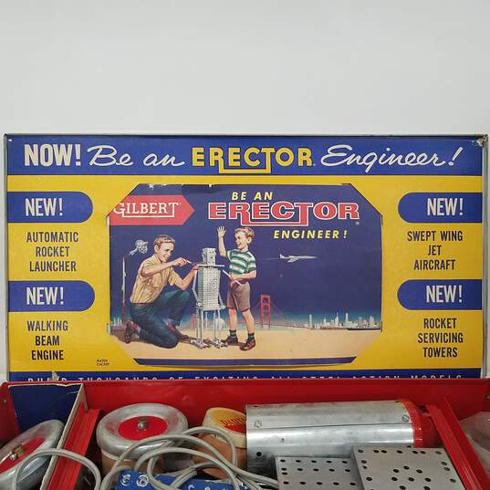 Vintage Gilbert Erector Set No. 10063 Action Conveyer Set 1959-For Parts ONLY image number 3