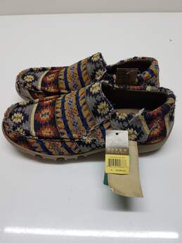 Roper Casual Slip On Shoe Brown Print Size 6