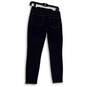 Womens Blue Denim Dark Wash Stretch Pockets Skinny Leg Jeans Size 26/26 image number 2