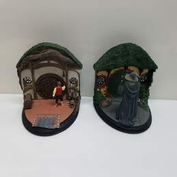 The Lord of The Rings No admittance Bookends