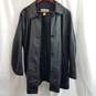 Eddie Bauer Black Genuine Leather Quilted Interior Jacket Size XL image number 1