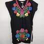 YZXDORWJ  Handmade Embroidered Bright Floral Sundress image number 1