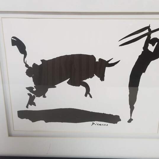 Picasso - BULLFIGHT III - Framed Print image number 5