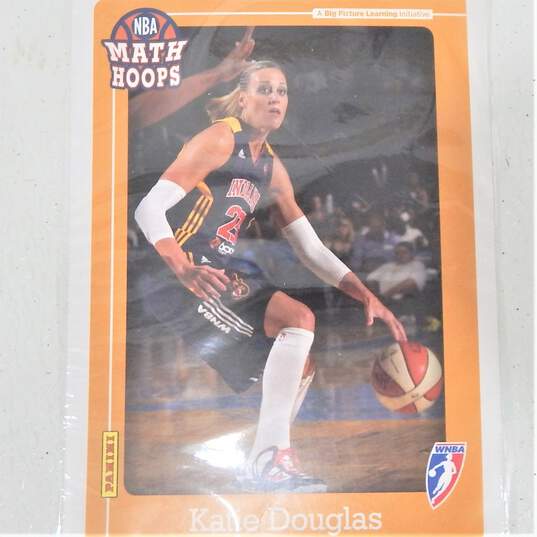 2012 Katie Douglas Panini Math Hoops 5x7 Basketball Card Indiana Fever image number 2