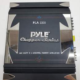 Pyle Chopper Series PLA 2200 1400W X 2 Channel Mosfet Amplifier For Parts/Repair