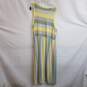 Lou and Gray Tucked Signature Soft Striped Dress Size Extra Large image number 1