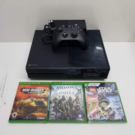 Microsoft Xbox One 500GB Console Bundle with Games & Controller #1 image number 1