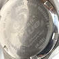 Designer Fossil Blue AM-3681 Silver-Tone Stainless Steel Quartz Wristwatch image number 4