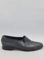 Authentic BALLY Gray Leather Loafers M 10M image number 1
