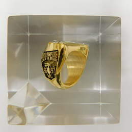 1996-97 Chicago Bulls Championship Replica Ring in Lucite By Jostens alternative image